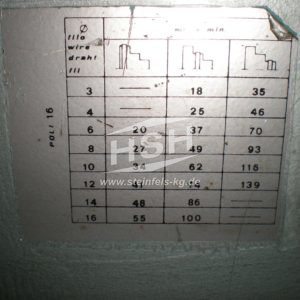 DELISI – POLI16P – D08L/6863 – 1984 – 3-16 mm